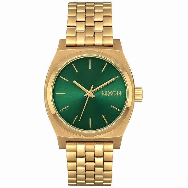 Nixon Timeteller Medium Gold/Green Sunray
