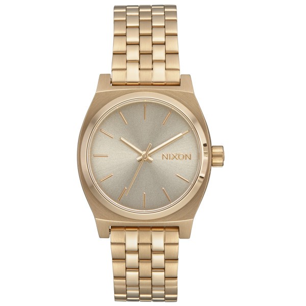 Nixon Timeteller Medium Light Gold/Vintage White